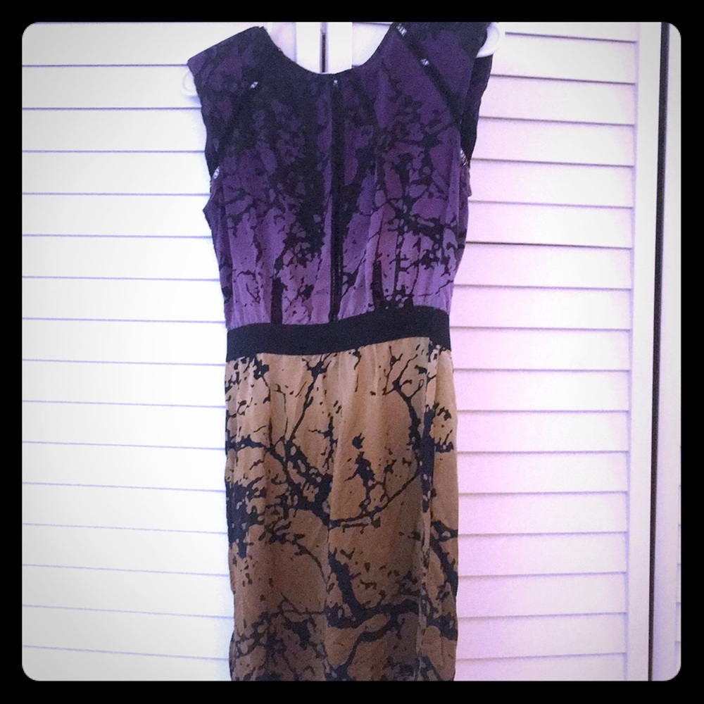 Silk cocktail dress
